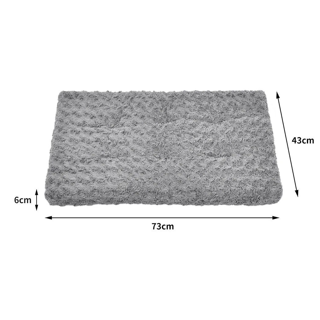 MEDIUM Dog Beds Pet Bedding Soft Warm - Grey