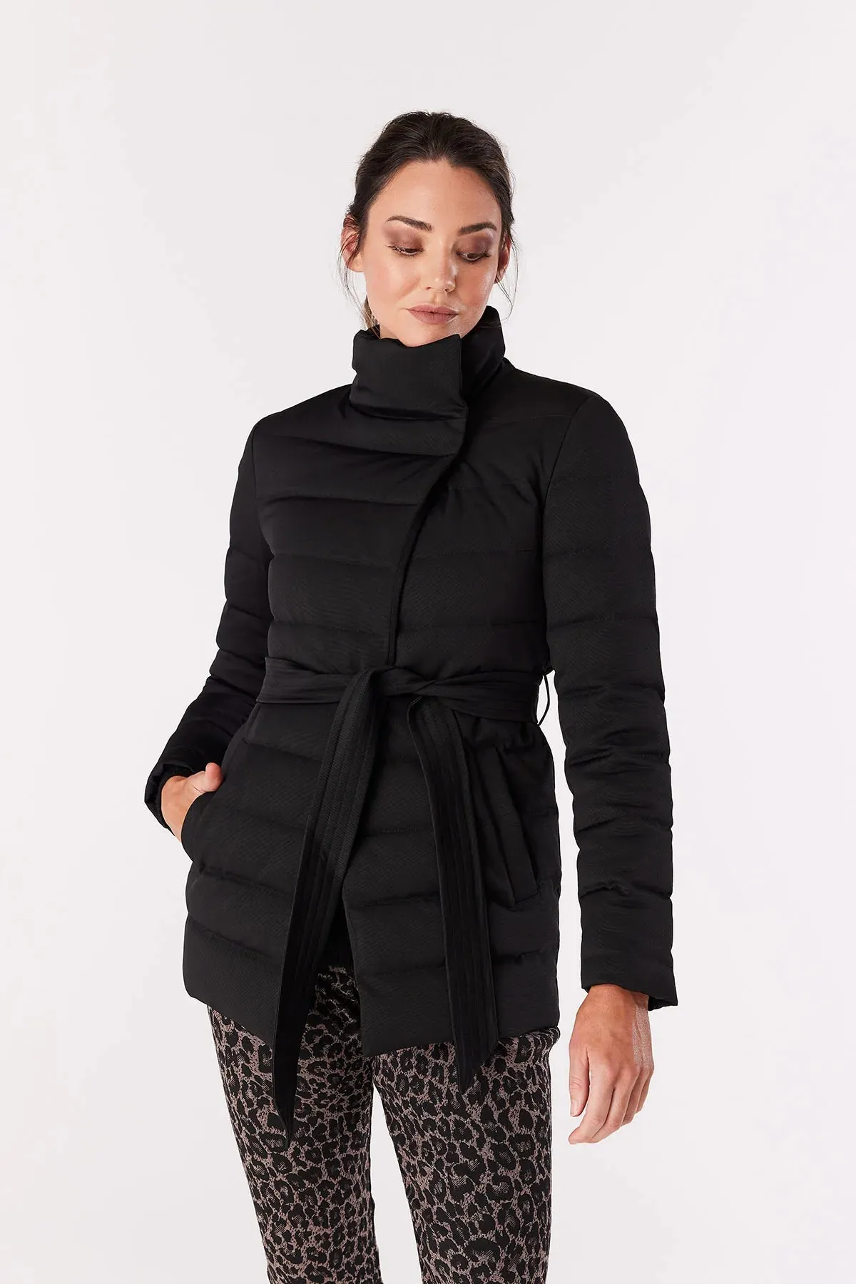 Melrose Wrap Puffer Jacket