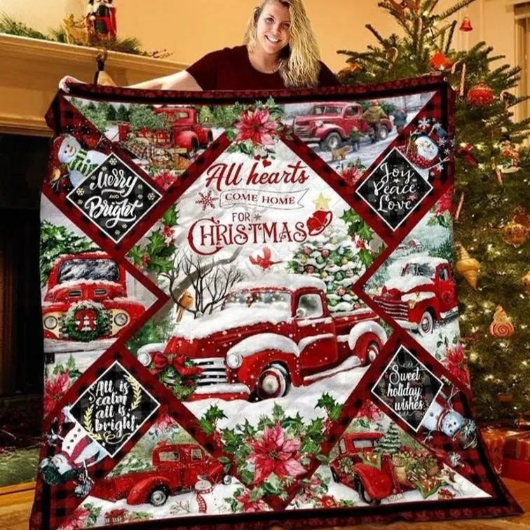 Merry Christmas Soft Throw Blanket | Christmas Blanket