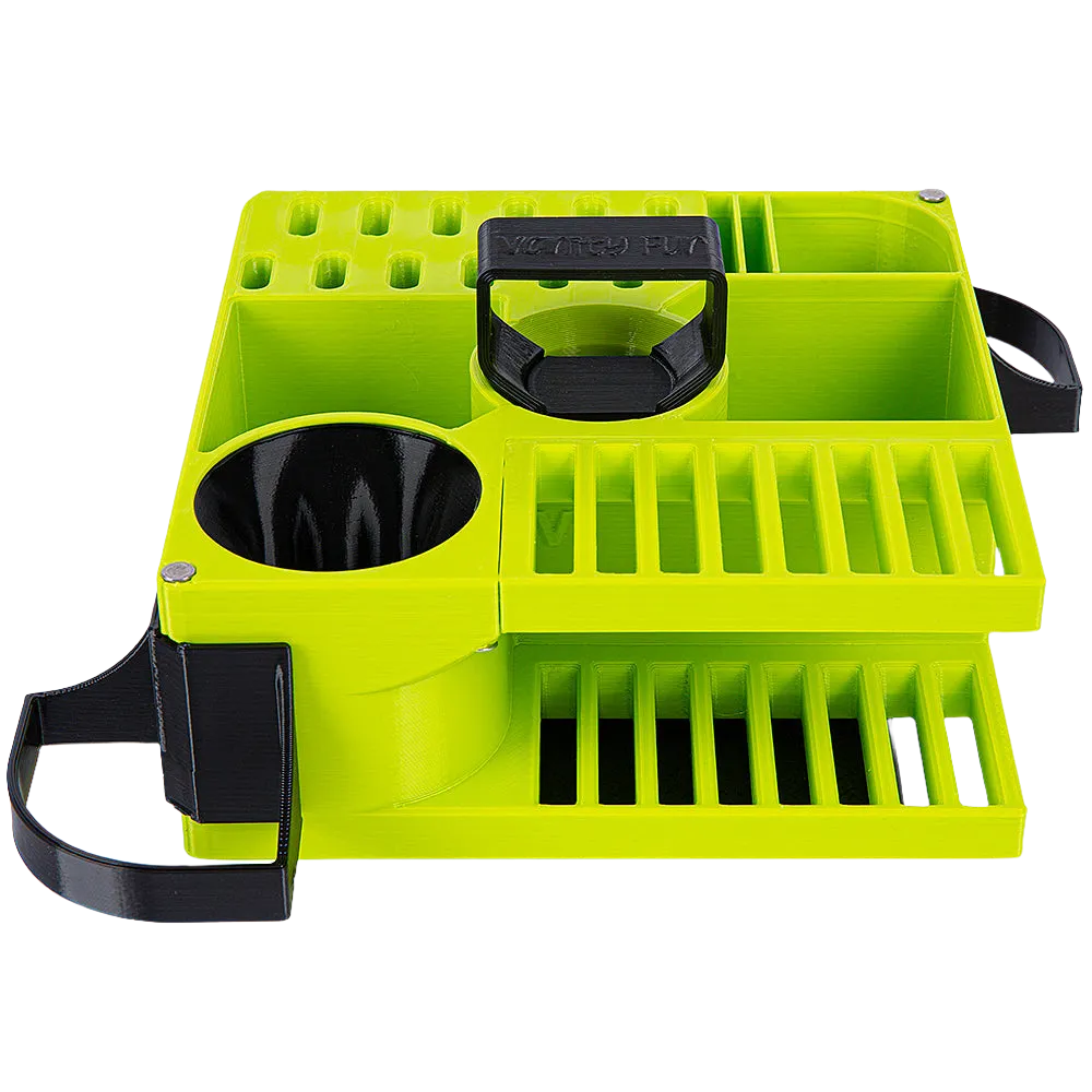 Mini Cube Tool Caddy Lime Green by Vanity Fur