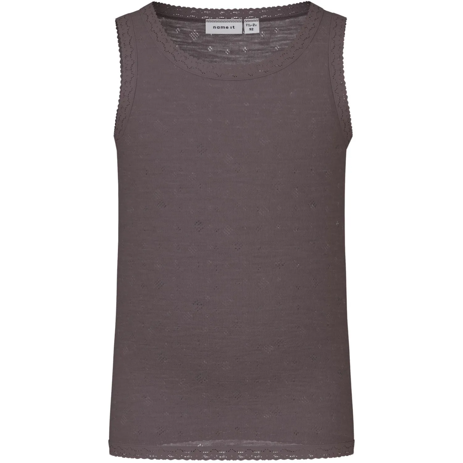 Name It Sparrow Wang Wool Needle Tank Top Noos