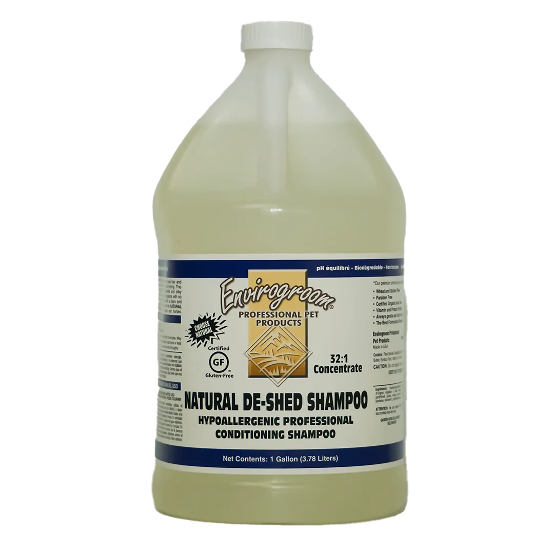 Natural De-shed Shampoo 1 Gallon by Envirogroom