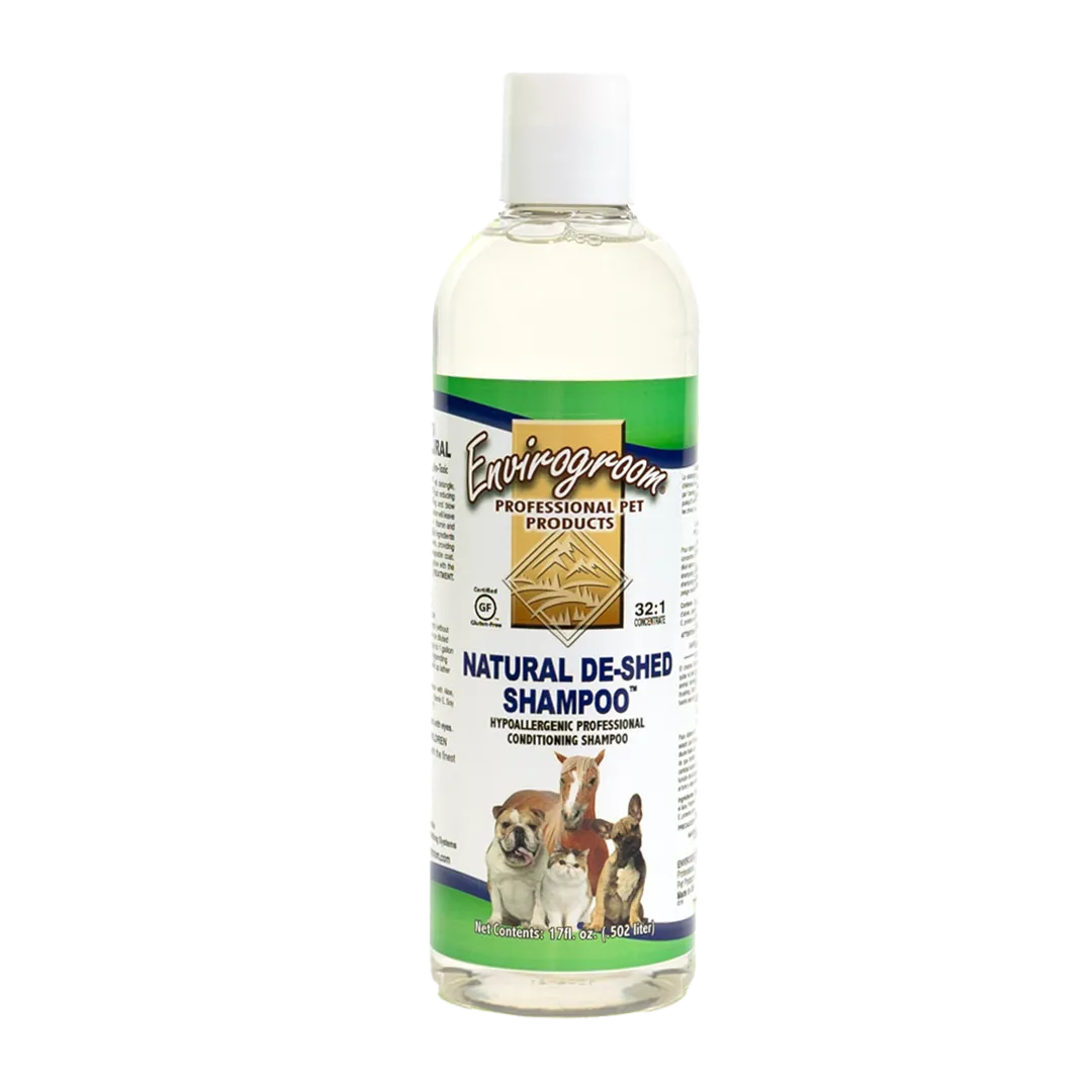 Natural De-shed Shampoo 17oz by Envirogroom