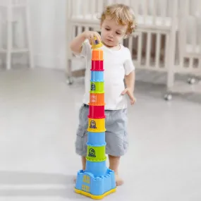 NestlePlay Stacking Cups: Colorful and Engaging Nested Cups for Fun Learning and Development