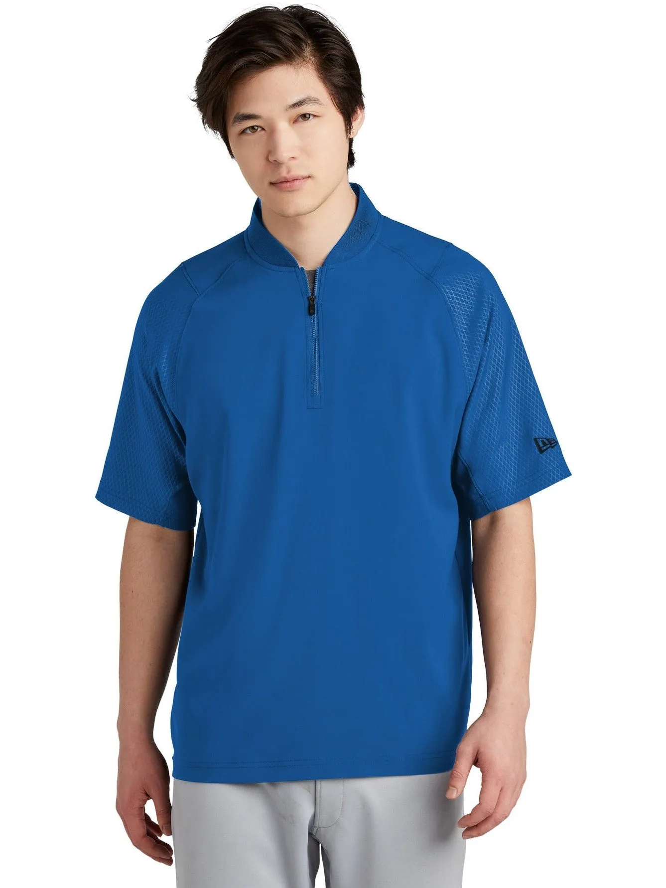 New Era Cage Short Sleeve 1/4-Zip Jacket