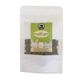 Organic dandelion leaves (supports Digestion)(for hamsters, rabbits, guinea pigs, chinchillas)