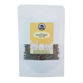 Organic lemon balm (Stress relief, Anti-bacterial)(for hamsters, rabbits, guinea pigs, chinchillas)