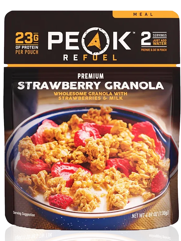 Peak Refuel Strawberry Granola