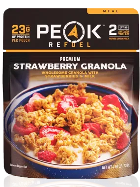 Peak Refuel Strawberry Granola