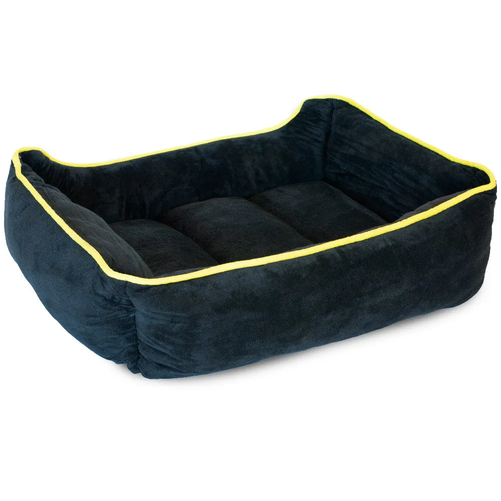 Pet Bed - Batman Black Yellow Black