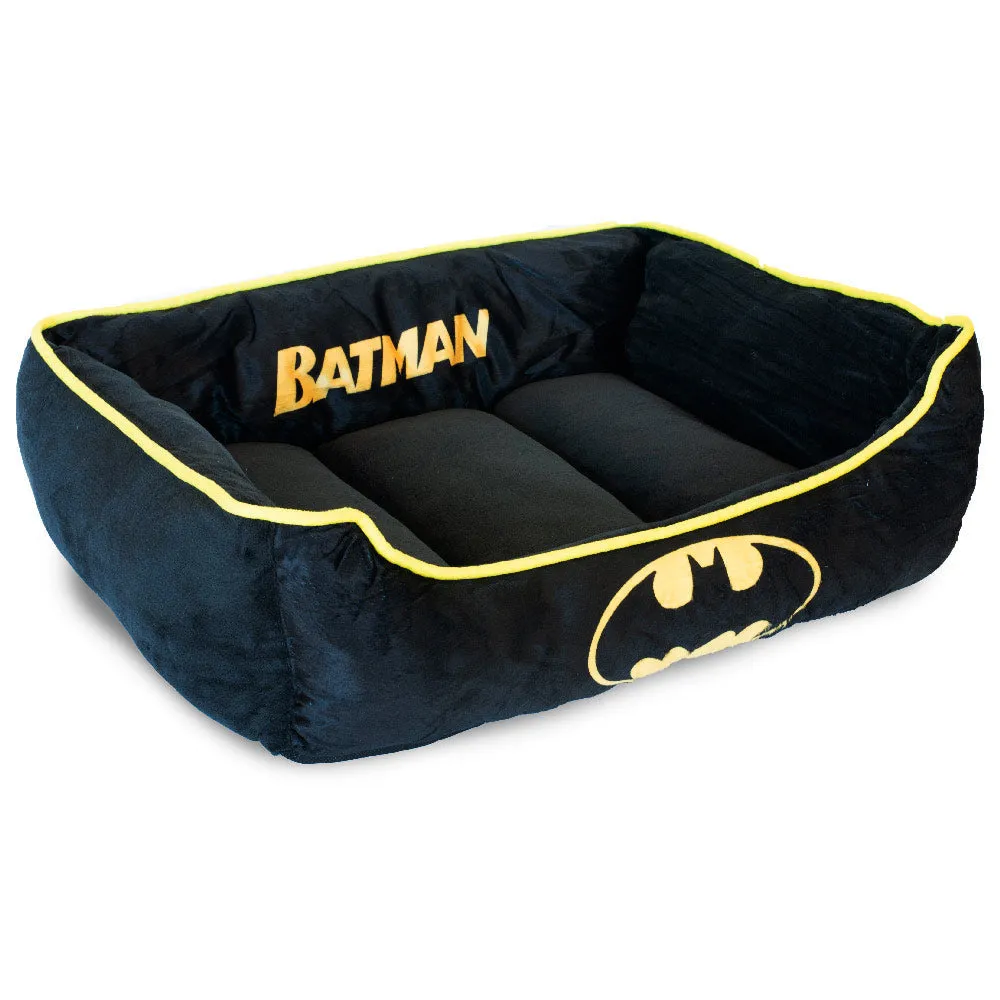 Pet Bed - Batman Black Yellow Black