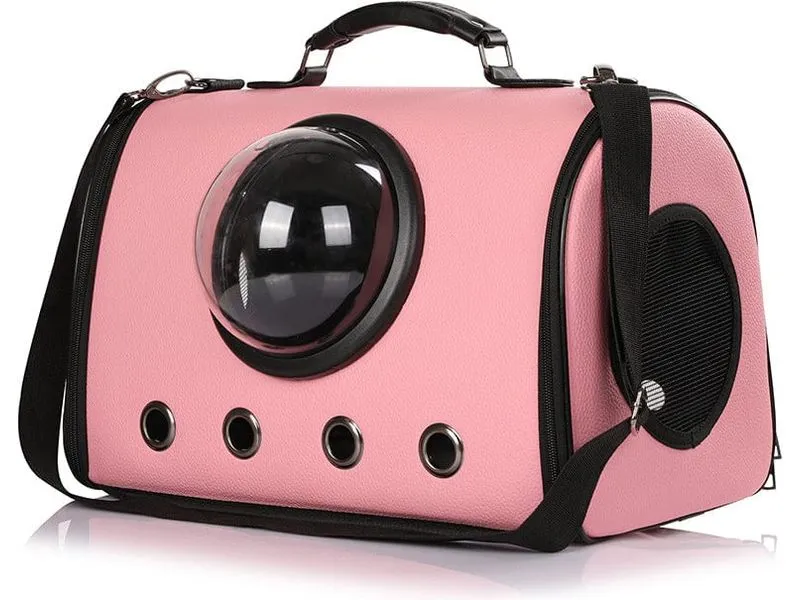 Pet Carrier PU  acrylic   polyester 44X26X31cm