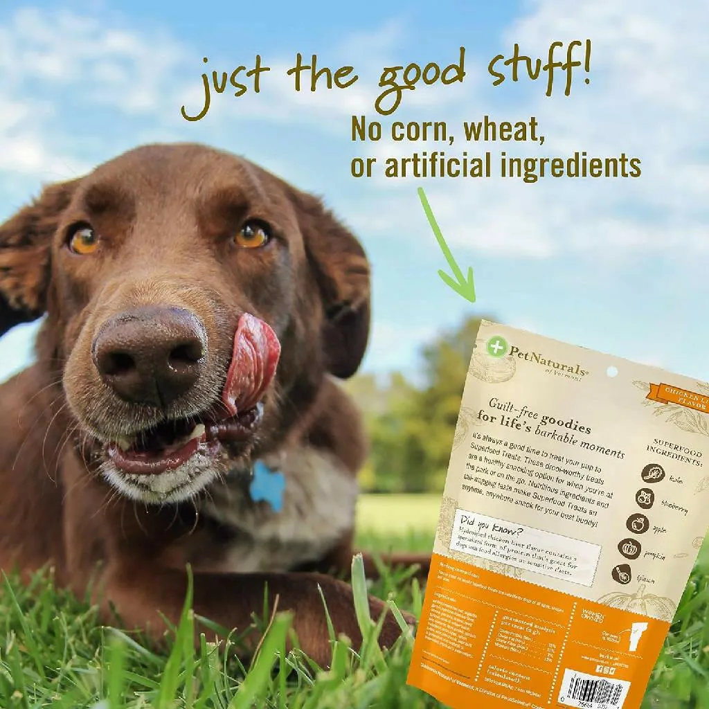 Pet Naturals Superfood Treats for Dogs, Crispy Bacon Flavor