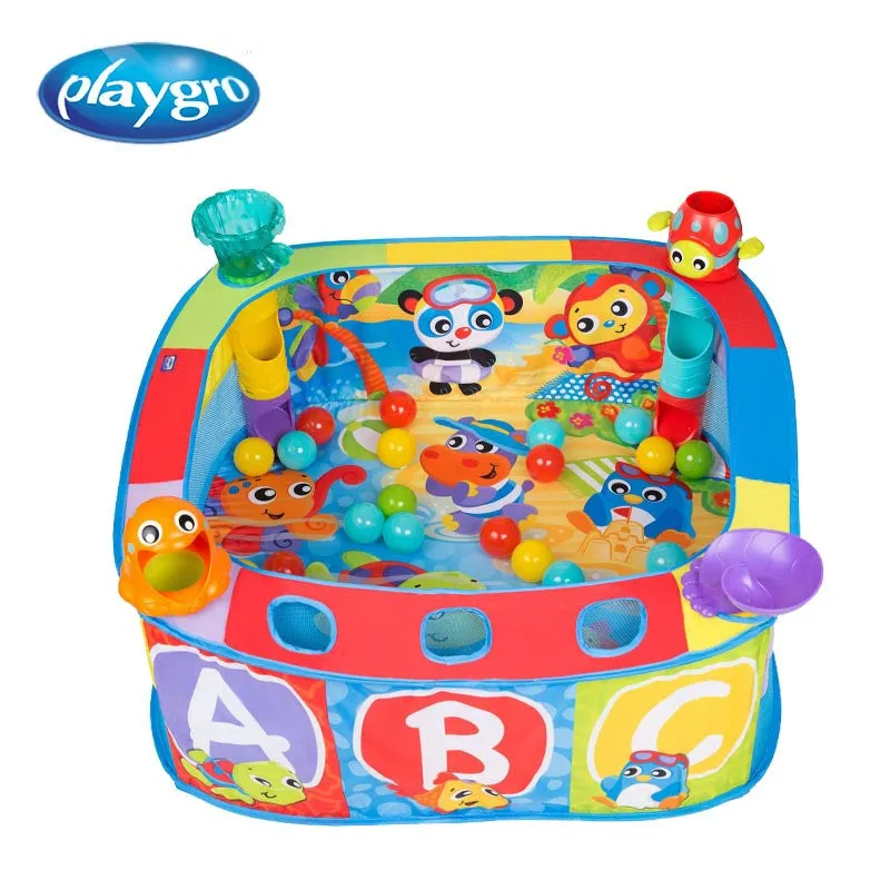 Playgro Pop And Drop Activity Ball Gym (6m )