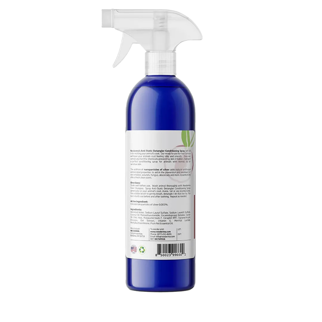 Plum Detangler Spray 16oz by Nexderma