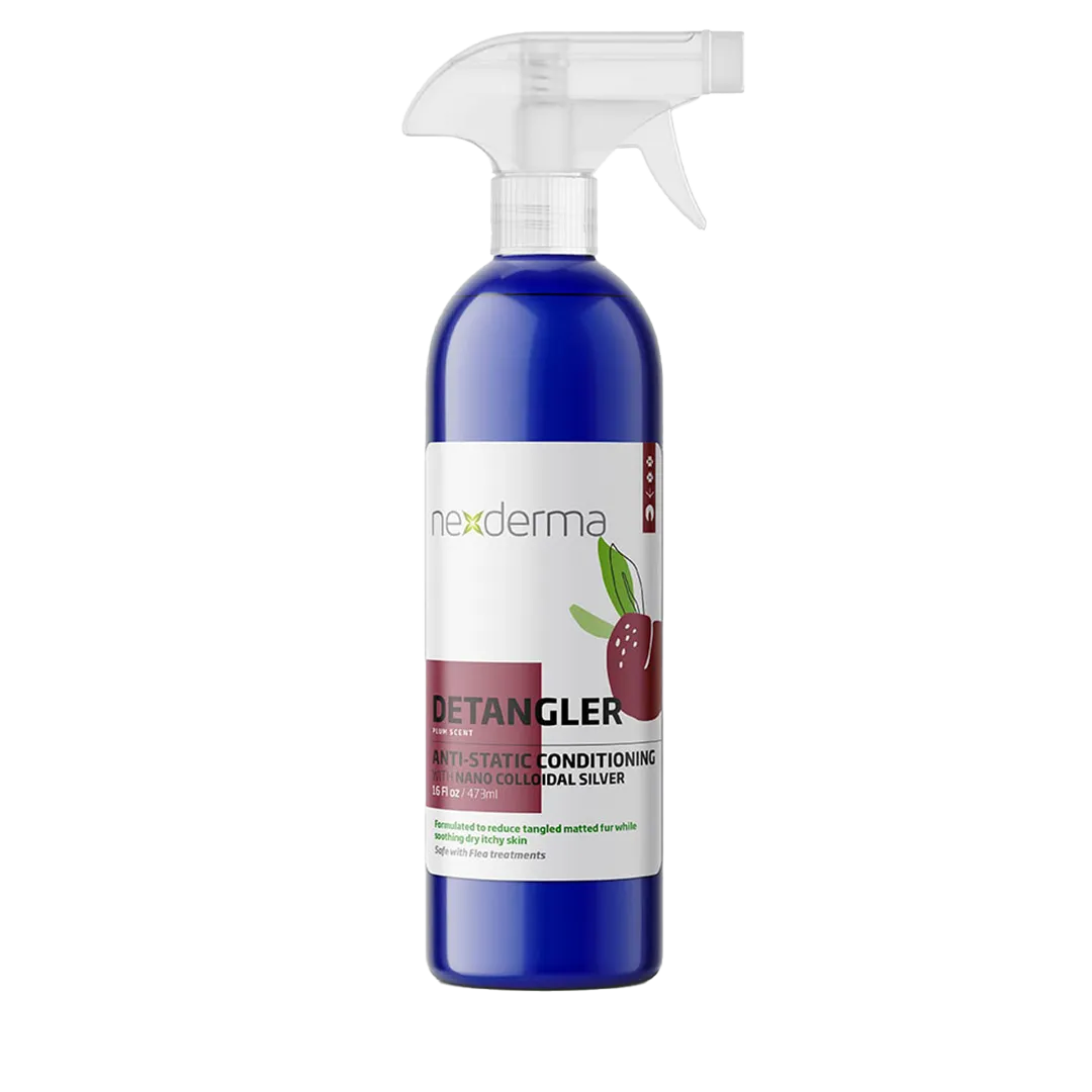 Plum Detangler Spray 16oz by Nexderma