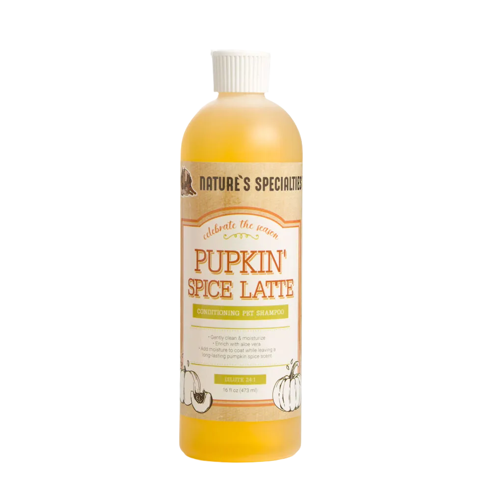 Pupkin Spice Latte Shampoo 16oz by Nature's Specialties