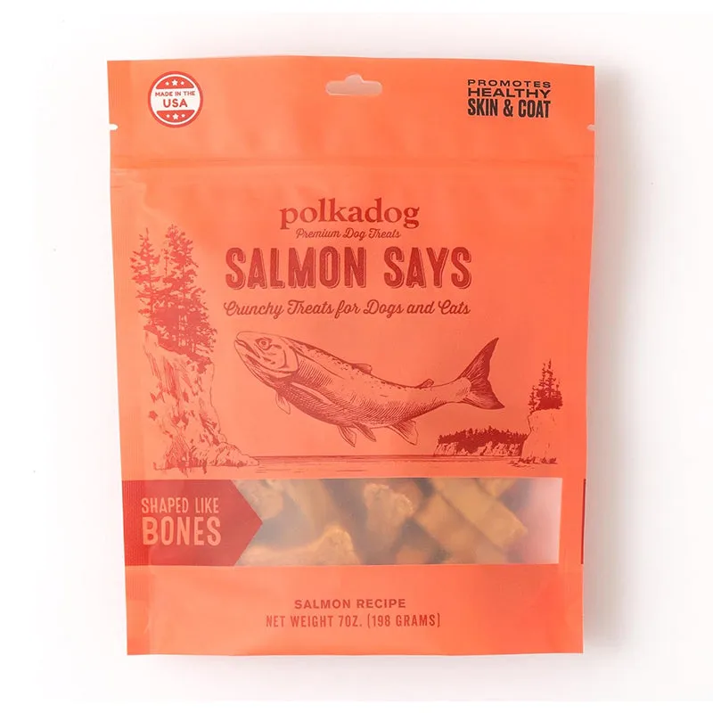 Salmon Says Crunchy Bones 7oz