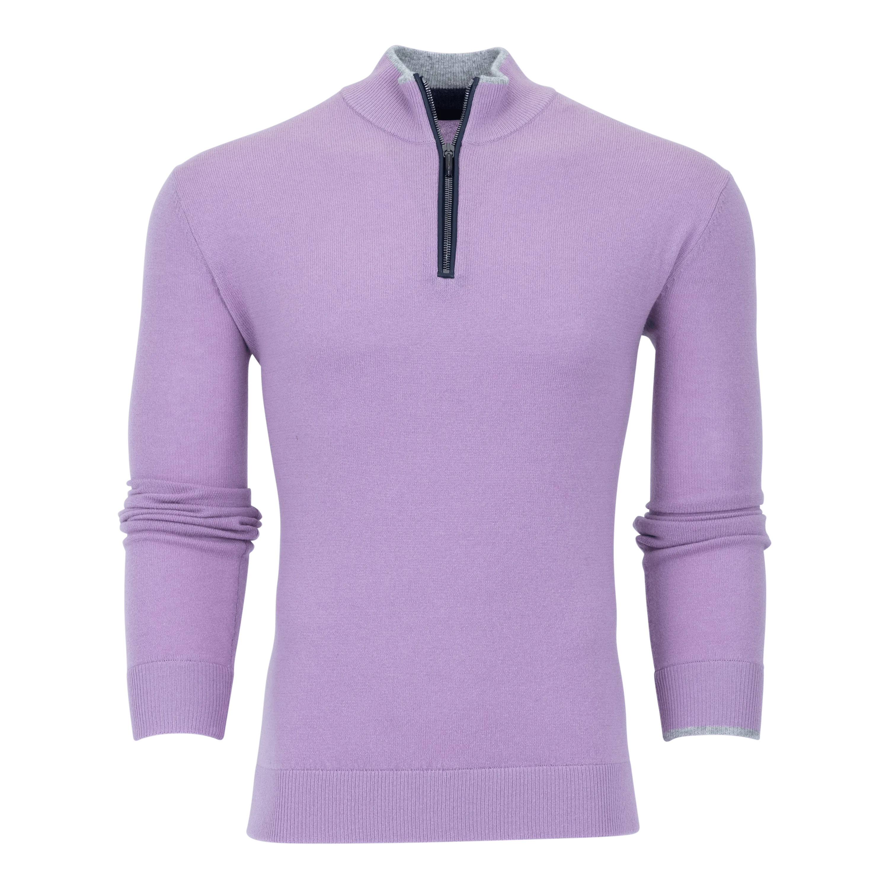 Sebonack Quarter-Zip Sweater (Willowherb)