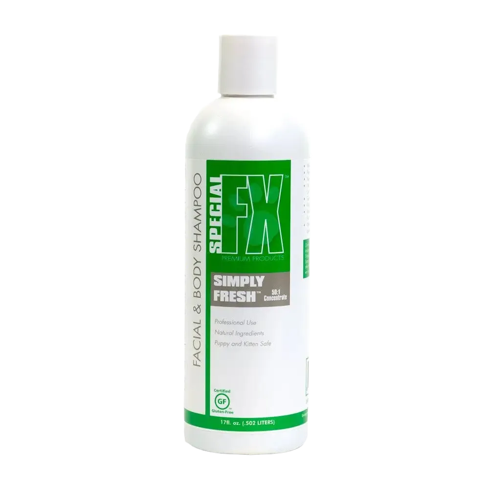 Simply Fresh Facial and Body Shampoo 17 oz by Special FX