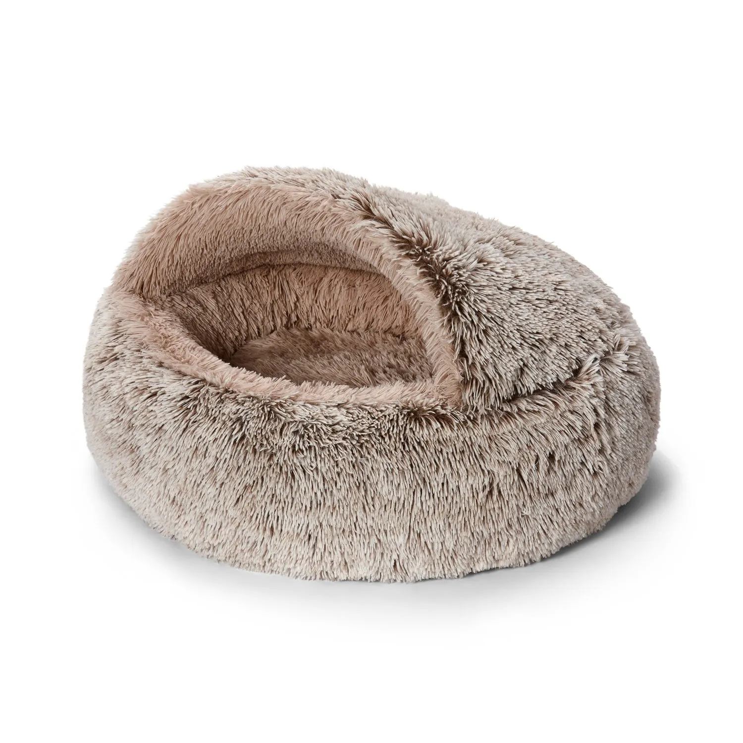 Snooza Hooded Cuddler Soothing and Calming Mink Dog Bed Medium^^^