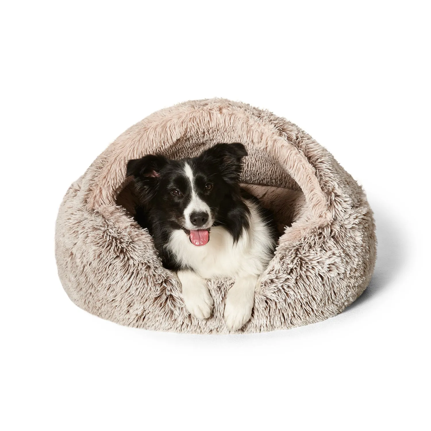 Snooza Hooded Cuddler Soothing and Calming Mink Dog Bed Medium^^^