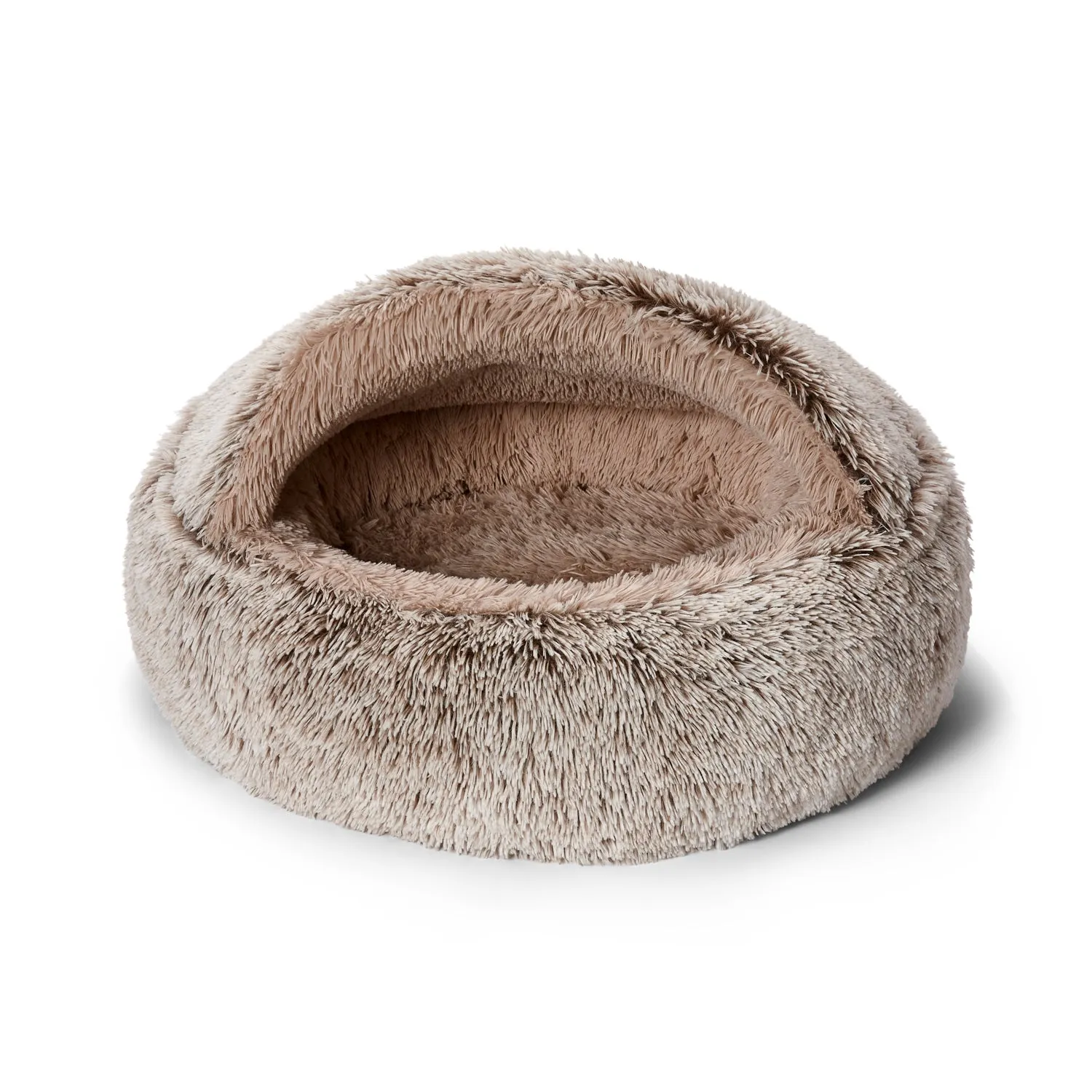 Snooza Hooded Cuddler Soothing and Calming Mink Dog Bed Medium^^^