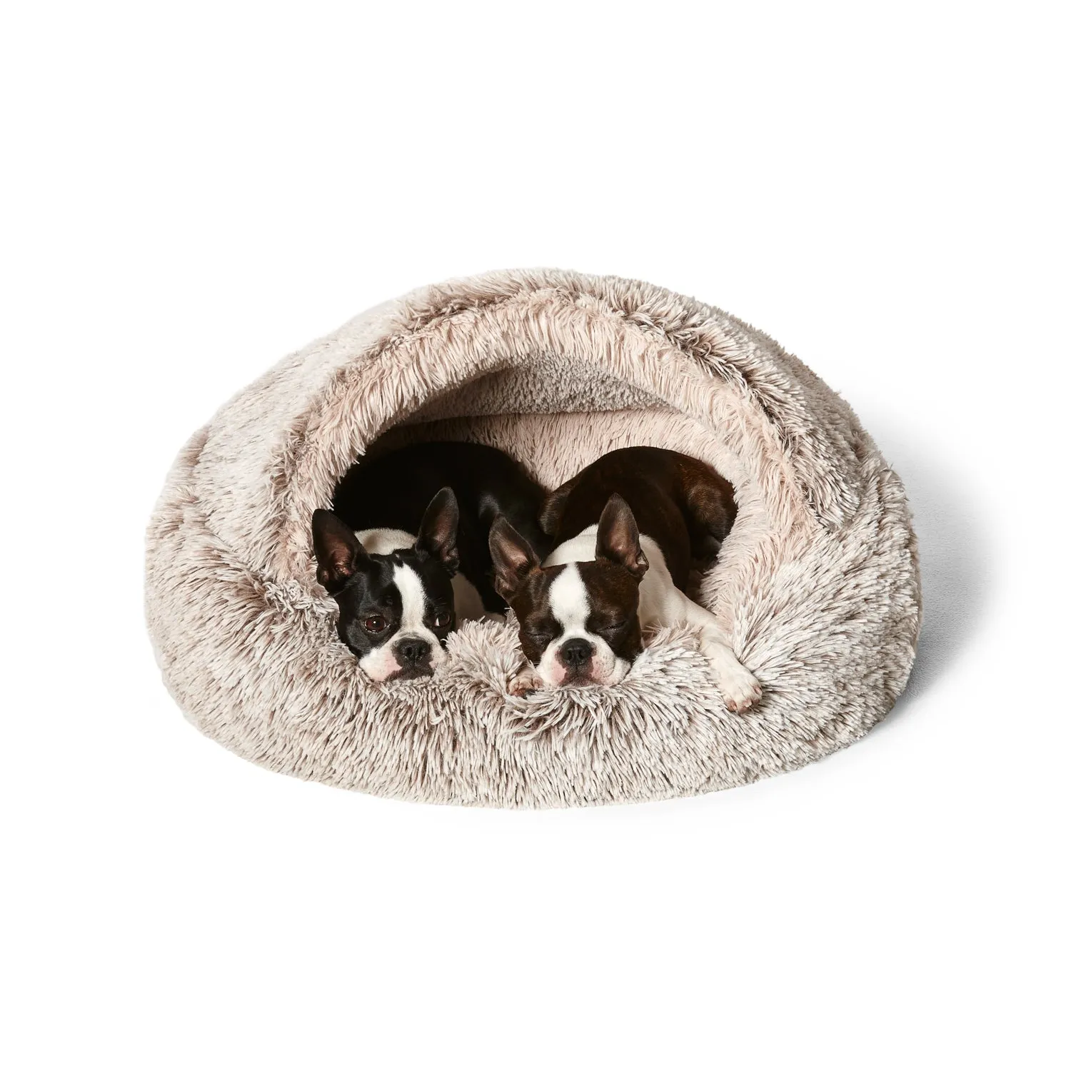 Snooza Hooded Cuddler Soothing and Calming Mink Dog Bed Medium^^^