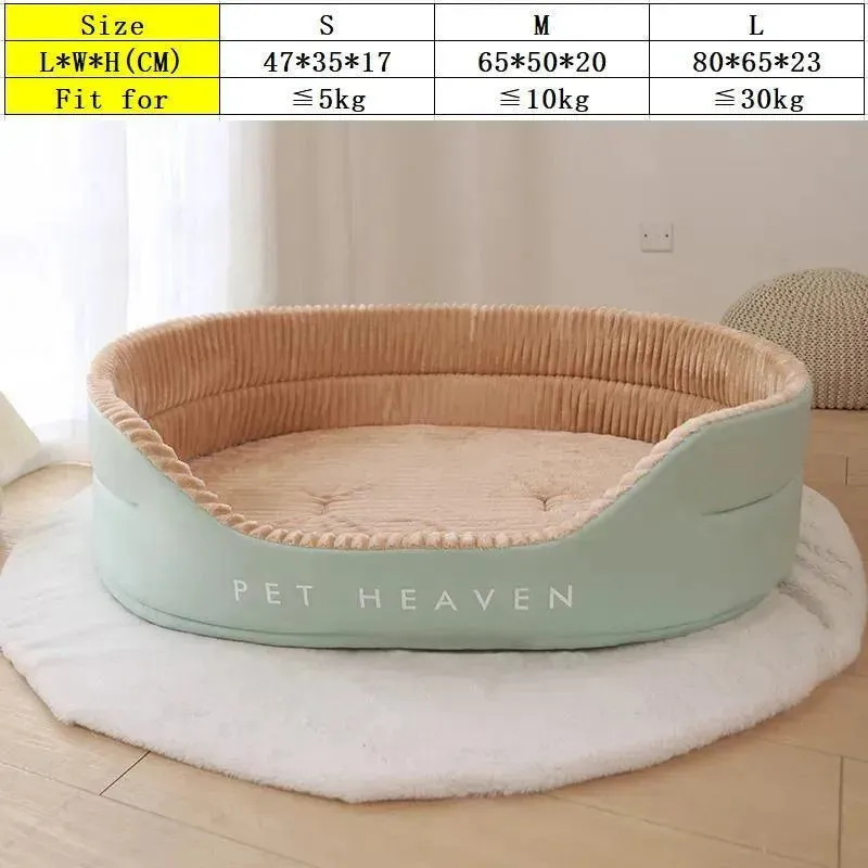 Soft Double-Sided Pet Bed Sofa