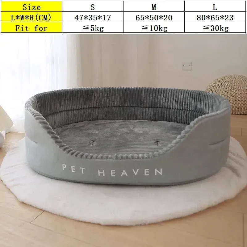 Soft Double-Sided Pet Bed Sofa