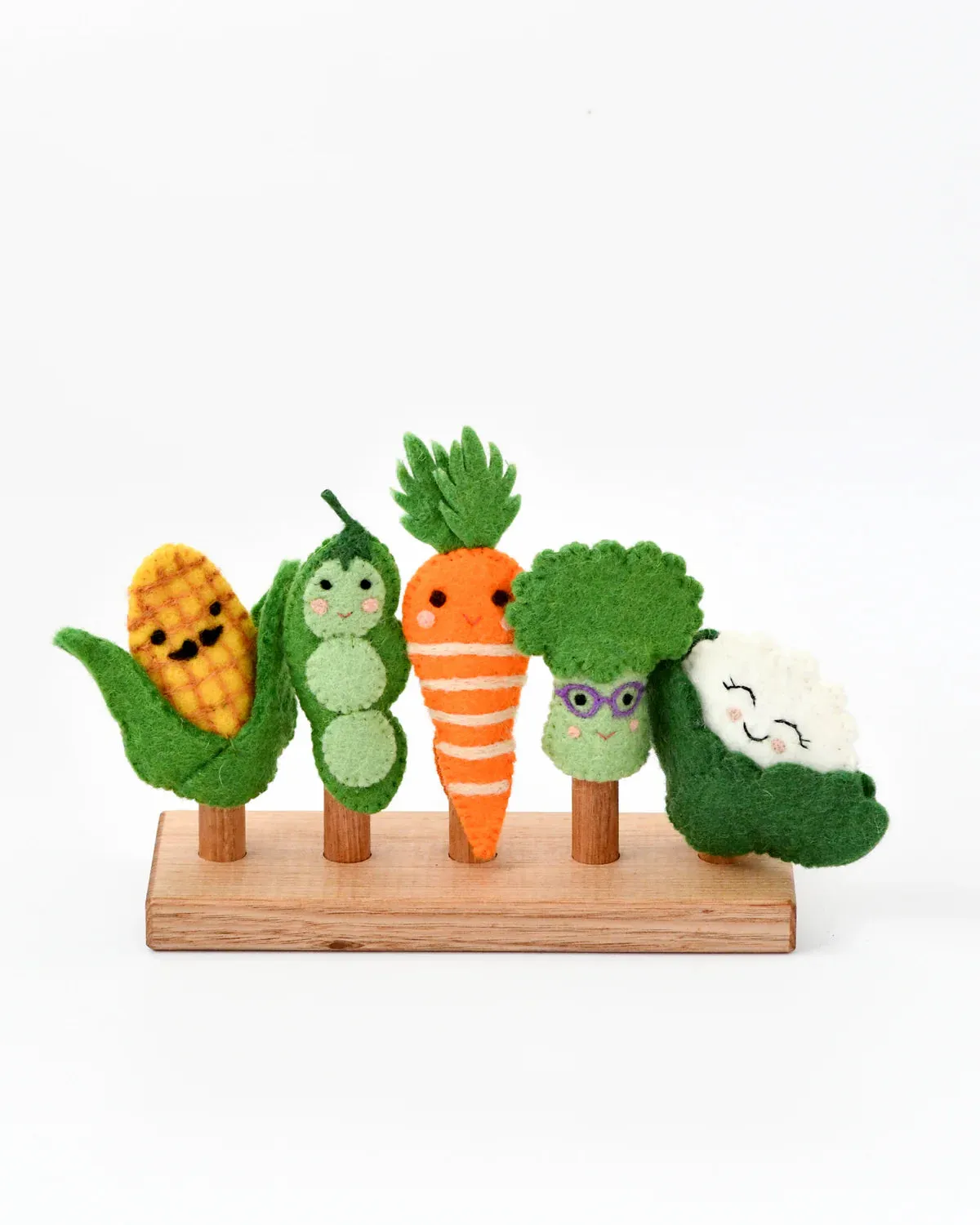 TARA TREASURES VEGETABLE FINGER PUPPETS