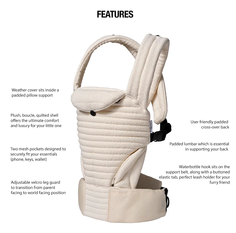 The Armadillo Baby Carrier - Cloud