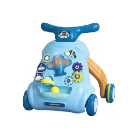 Toddlers Learning Walking Pushing Car- Jq-888-41 Blue