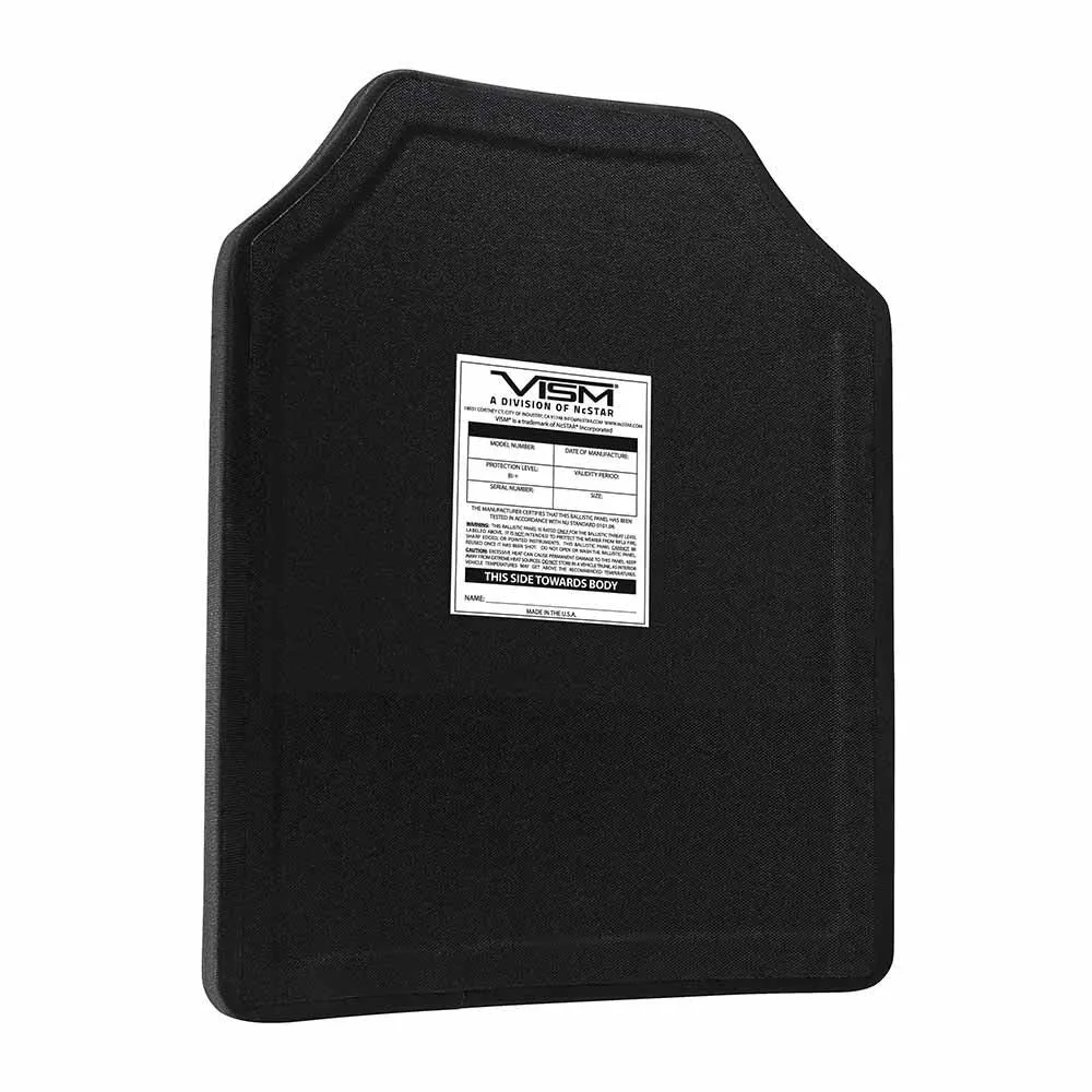 Vism PE Ballistic Plate - 11"X14" - STR's Cut