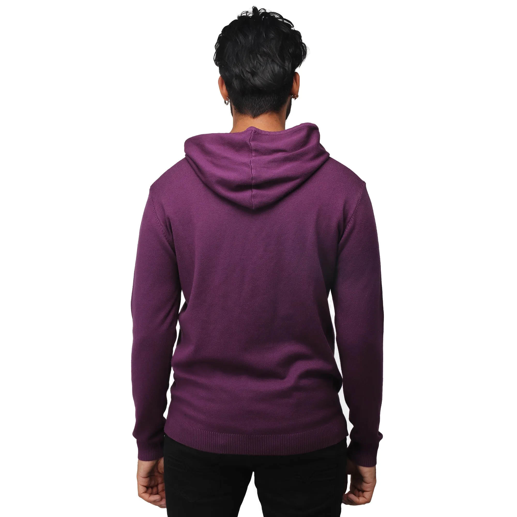 X RAY Men's Basic Casual Pullover Hooded Sweater