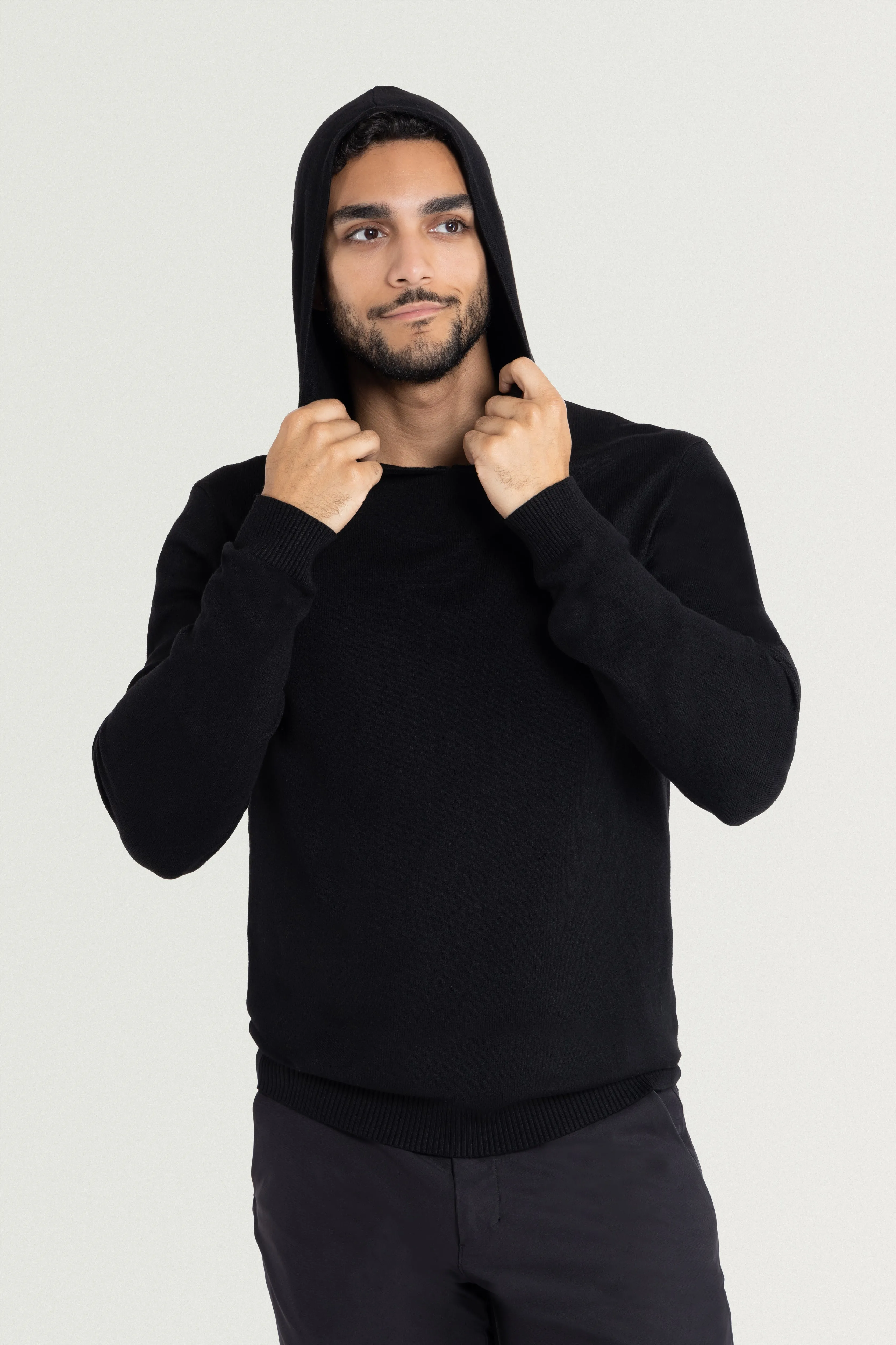 X RAY Men's Basic Casual Pullover Hooded Sweater