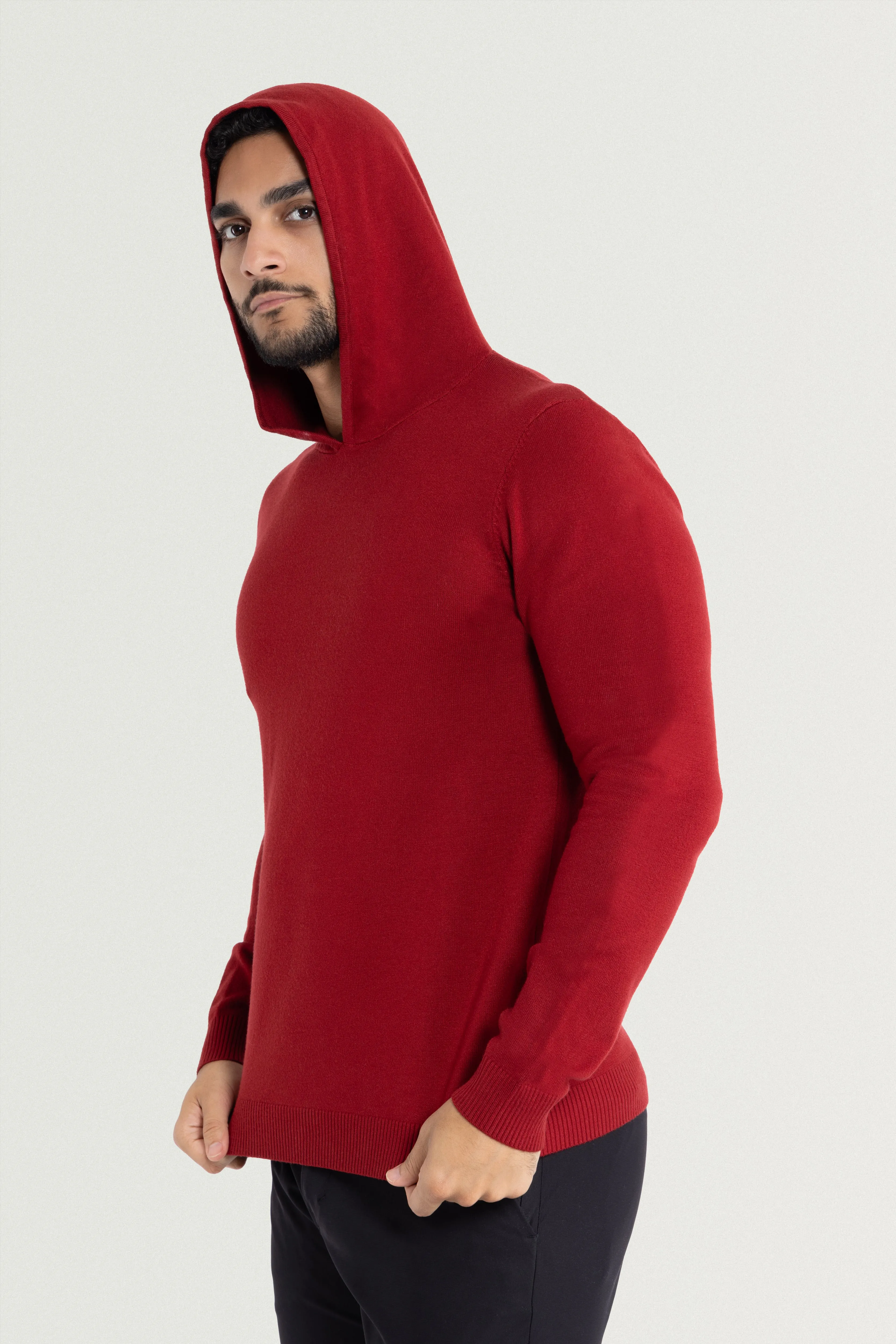 X RAY Men's Basic Casual Pullover Hooded Sweater